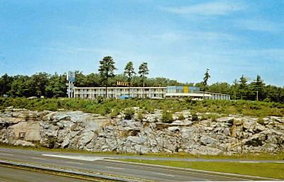 Photo of the hotel on Hungry Hill (now Best Western / Super 8)